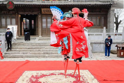 元宵踩高跷，民俗传承魅力，爆款非遗文化！