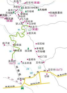 天外村到南天门的作弊路线