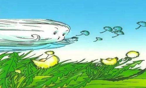 那东西夜晚，  风娃娃活了