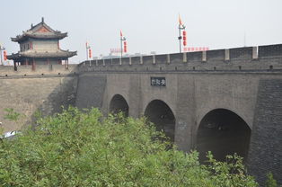 2. 古城墙与现代高速铁路相撞击