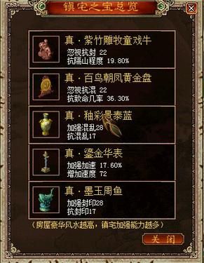 大话3等级划分,大话西游3镇宅效果图