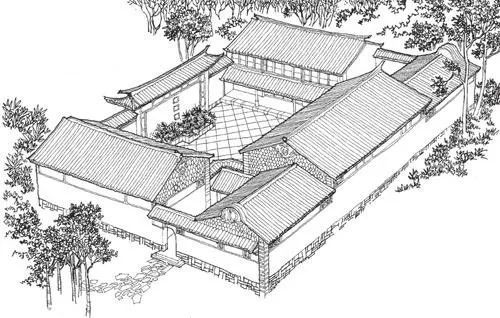 竖长方形天井风水,方形竖井的作用