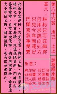 诸葛灵签第66签解签全解，能否详细解读？