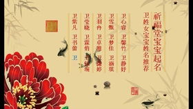 五行八字：起名的秘诀