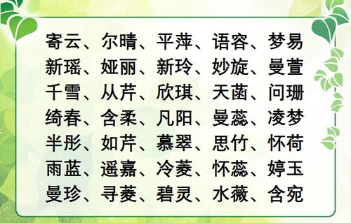 简单好记到哭的名字
