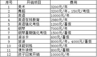 预算概览：先说到底更多更少个钱才够？