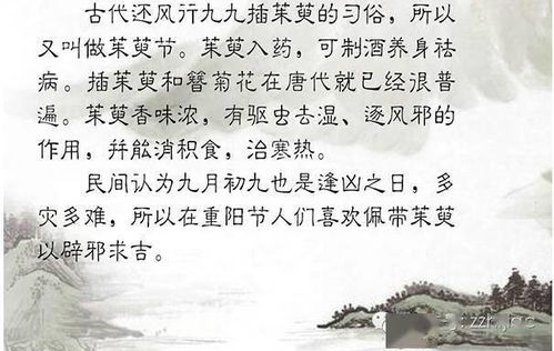 九九重阳，古今交融，传统习俗焕新颜