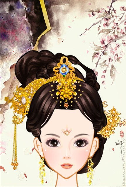 一、 发型之更多变：堕马髻与倭堕髻
