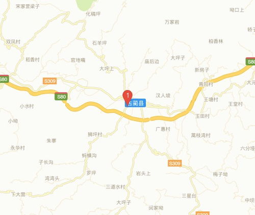 古蔺县的中心：古蔺镇