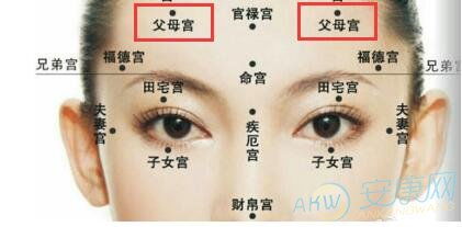 不同部位的气色解析