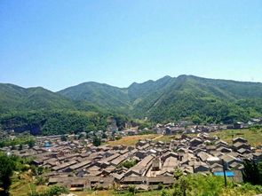 余姚丹山赤水：柿林古村， 秋色亮丽