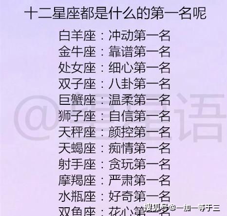 星座性格大乱斗！金牛座居然要养草？
