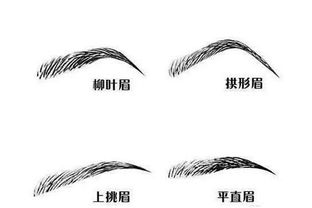 眉毛稀疏：