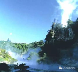 三、 药水滩温泉——黄绿色神奇水池