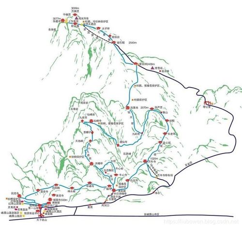 路线一：嵩阳书院-峻极峰-原路返回