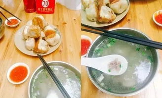 煎包：薄皮厚馅