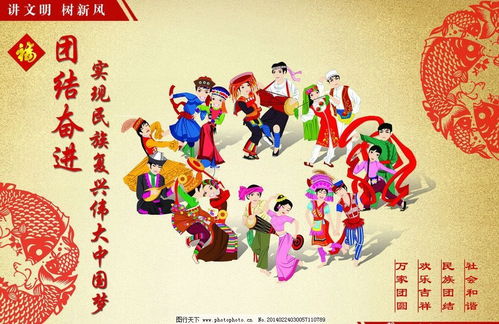 如何用100条民族团结标语改写成一个表达民族团结？