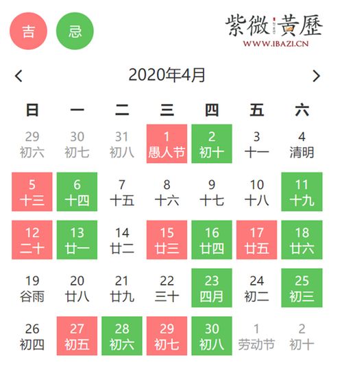 四月份有哪些黄道吉日，特别是后四月？