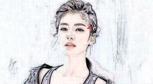 第二种：眼睛小得像条缝的女人