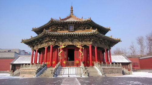 一、 沈阳故宫——红墙黄瓦的“时间段胶囊”