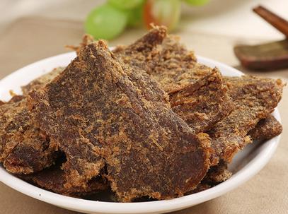 2. 肉干： 牛肉干、 羊肉干