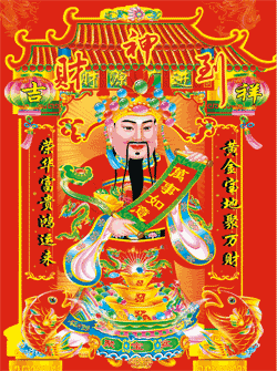 2019年初一财神位和2024年大年三十财神位分别位于哪个方向？
