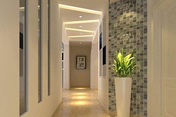 玄关吊顶：压迫感十足