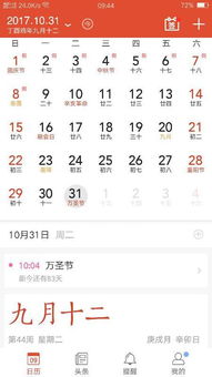 10月31日是哪一天的特殊节日或纪念日？