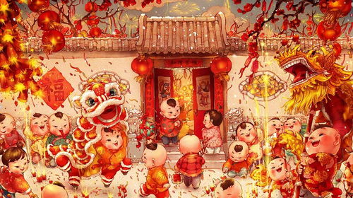 春节图片里那些让人又爱又恨的中国风玩意儿