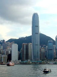 傍晚:维更多利亚港夜景