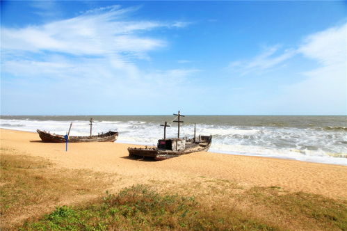 万平口海水浴场：人山人海的欢乐