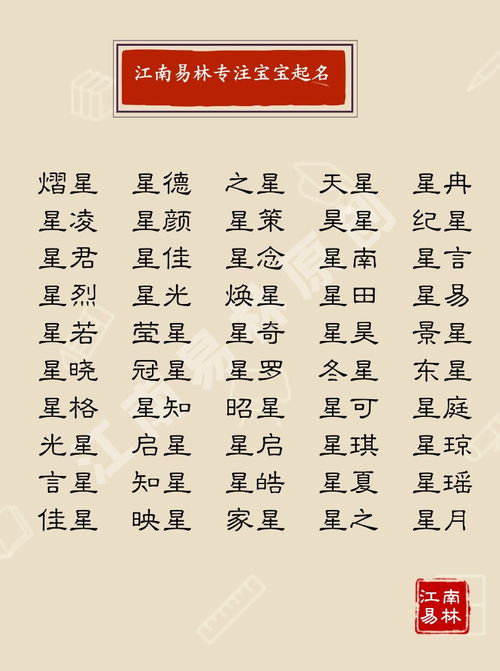 星字最佳配字男孩（精选良好名）↑回顶部↓