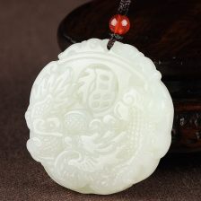 玉牌上龙凤虎雕刻，有何吉祥寓意？