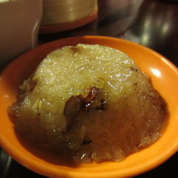 乾煎鸡油八宝饭，一道传统的清真食品