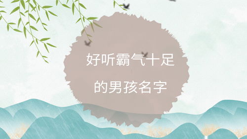7、 结合家族姓氏，打造专属家族品牌
