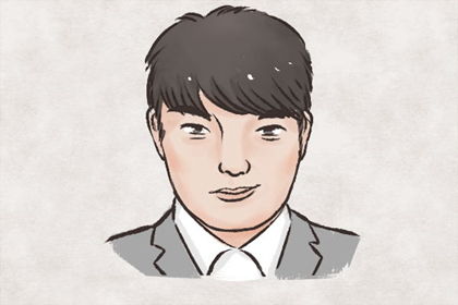 正面不见耳的男人面相解析