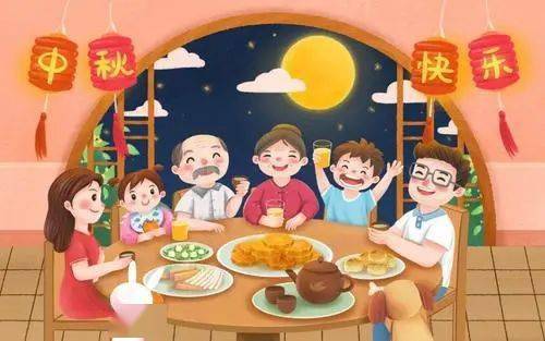 中秋团圆，赏月吃饼，传统习俗，节日爆款！