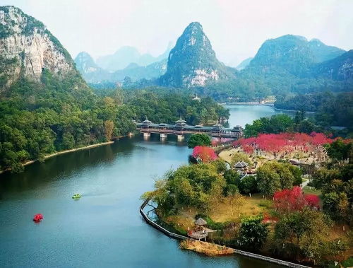 柳州龙山古城风水,柳城龙山公园