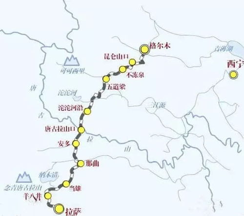 从武汉到格尔木的路线