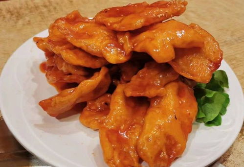 锅包肉：酸甜可口