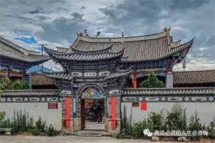 喜洲古镇的静谧时光