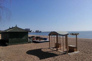 兴城海滨浴场：脚趾头上的沙子