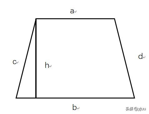 长方形和梯形组成图形,长方形画梯形怎么画