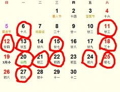 2015年黄历动土吉日如何查询？