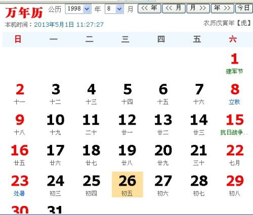 1995年阴历7月初五出生的人究竟属于哪个星座？
