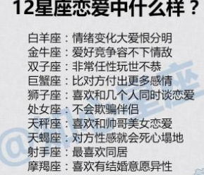 星座与风水的结合