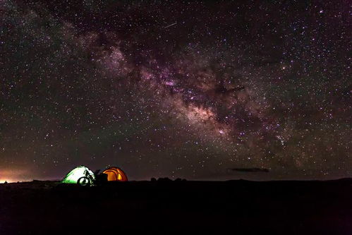 A. 海边露营——星空+潮汐=睡不着