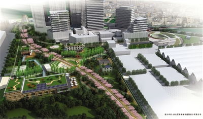 灞桥铁路公园的独特魅力