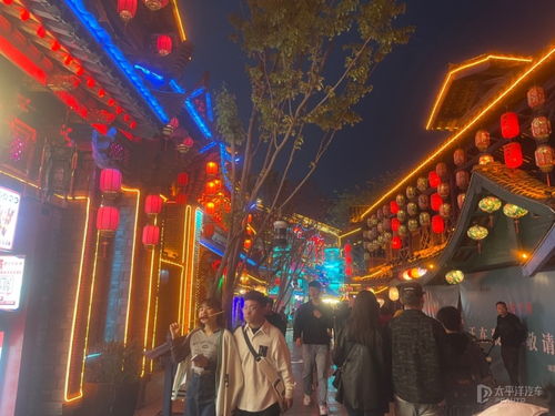 夜色下的灯火阑珊