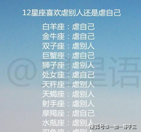 天蝎座：爱你就要虐死你！